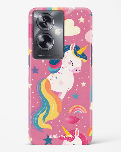 Unicorn Bloomers [BREATHE] Hard Case Phone Cover (Oppo)