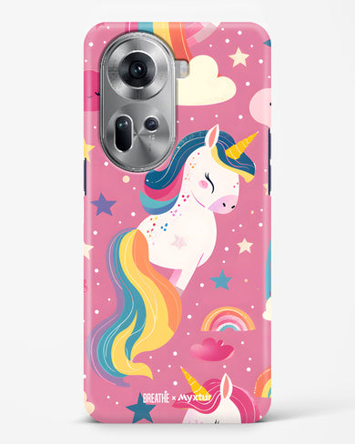 Unicorn Bloomers [BREATHE] Hard Case Phone Cover (Oppo)