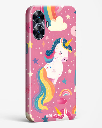 Unicorn Bloomers [BREATHE] Hard Case Phone Cover (Realme)
