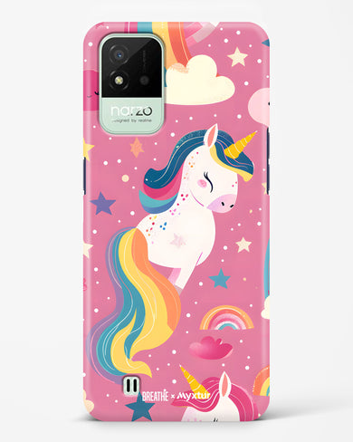 Unicorn Bloomers [BREATHE] Hard Case Phone Cover (Realme)