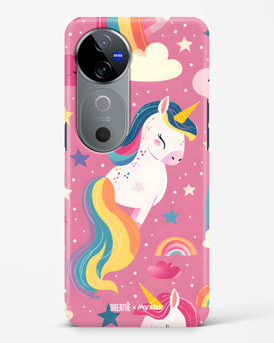 Unicorn Bloomers [BREATHE] Hard Case Phone Cover (Vivo)
