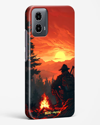 Wild West Calls [BREATHE] Hard Case Phone Cover (Motorola)