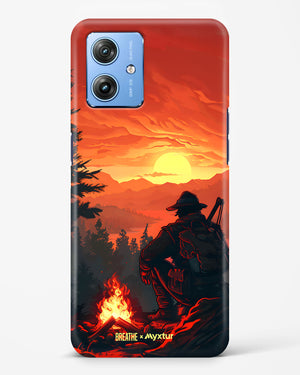 Wild West Calls [BREATHE] Hard Case Phone Cover (Motorola)