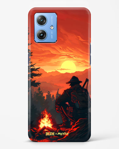 Wild West Calls [BREATHE] Hard Case Phone Cover (Motorola)