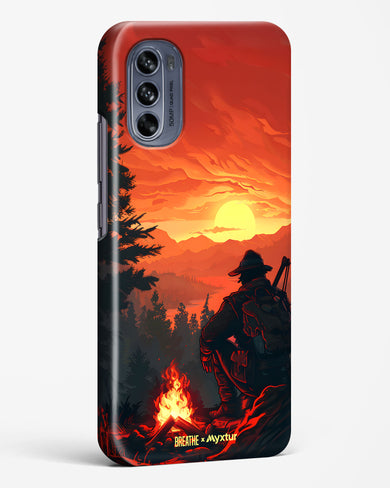 Wild West Calls [BREATHE] Hard Case Phone Cover (Motorola)