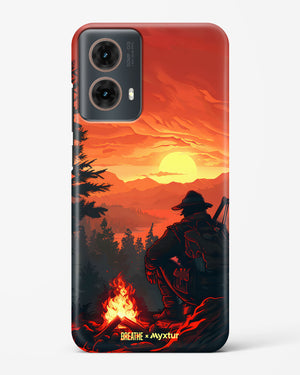 Wild West Calls [BREATHE] Hard Case Phone Cover (Motorola)
