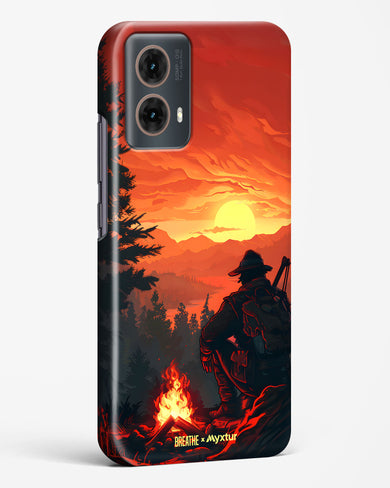 Wild West Calls [BREATHE] Hard Case Phone Cover (Motorola)