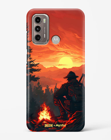 Wild West Calls [BREATHE] Hard Case Phone Cover (Motorola)