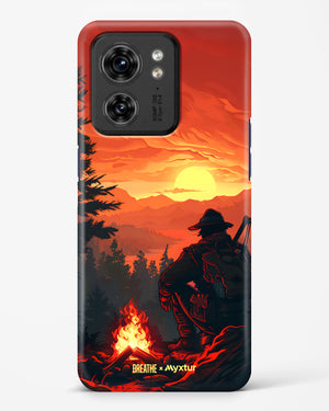 Wild West Calls [BREATHE] Hard Case Phone Cover (Motorola)