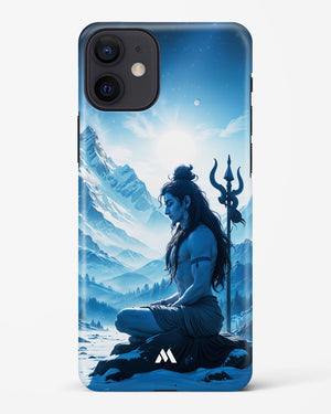 Meditating on Kailash Hard Case Phone Cover (Apple)