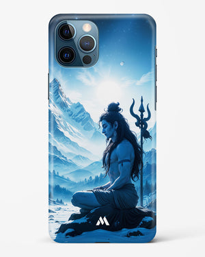 Meditating on Kailash Hard Case Phone Cover (Apple)