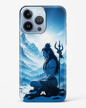 Meditating on Kailash Hard Case Phone Cover (Apple)