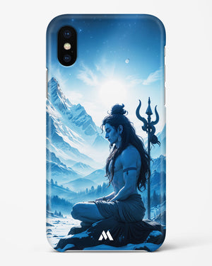 Meditating on Kailash Hard Case Phone Cover (Apple)