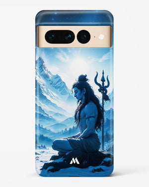 Meditating on Kailash Hard Case Phone Cover (Google)