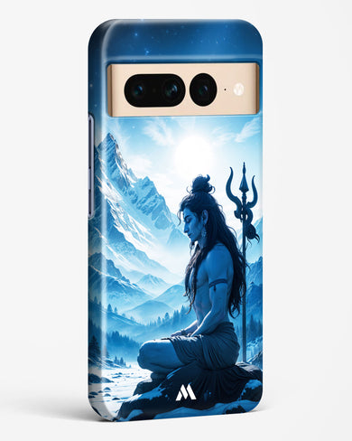 Meditating on Kailash Hard Case Phone Cover (Google)