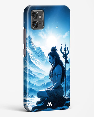 Meditating on Kailash Hard Case Phone Cover (Motorola)