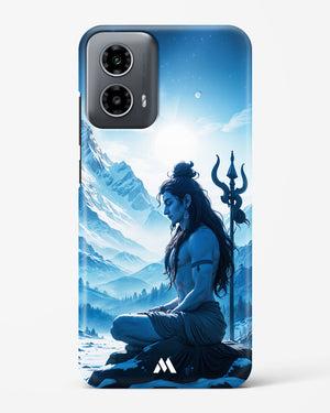Meditating on Kailash Hard Case Phone Cover (Motorola)