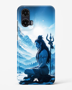 Meditating on Kailash Hard Case Phone Cover (Motorola)