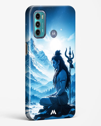 Meditating on Kailash Hard Case Phone Cover (Motorola)