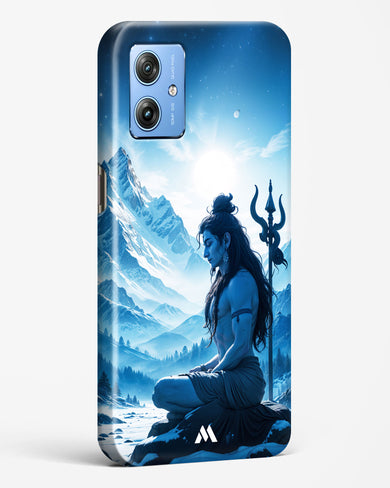 Meditating on Kailash Hard Case Phone Cover (Motorola)
