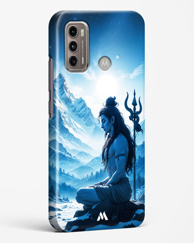 Meditating on Kailash Hard Case Phone Cover (Motorola)