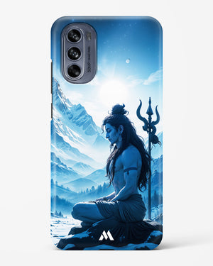 Meditating on Kailash Hard Case Phone Cover (Motorola)