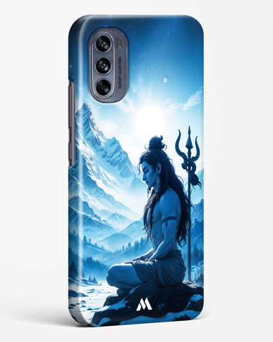 Meditating on Kailash Hard Case Phone Cover (Motorola)