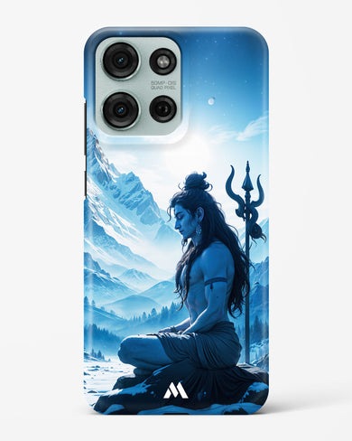 Meditating on Kailash Hard Case Phone Cover (Motorola)