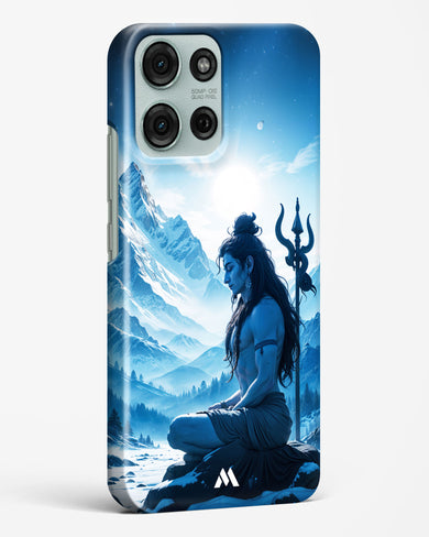 Meditating on Kailash Hard Case Phone Cover (Motorola)