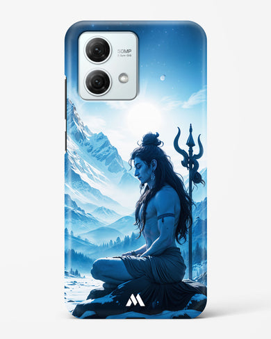 Meditating on Kailash Hard Case Phone Cover (Motorola)