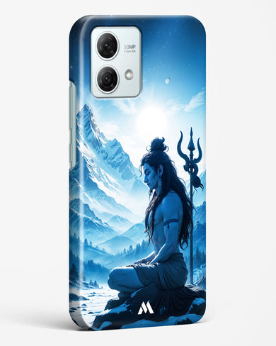 Meditating on Kailash Hard Case Phone Cover (Motorola)