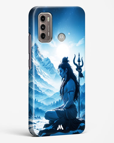 Meditating on Kailash Hard Case Phone Cover (Motorola)