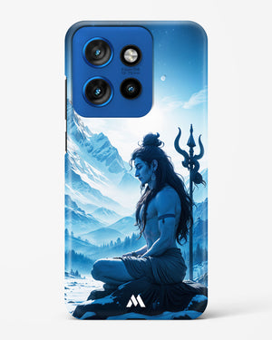 Meditating on Kailash Hard Case Phone Cover (Motorola)