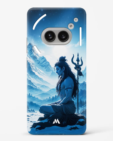 Meditating on Kailash Hard Case Phone Cover (Nothing)