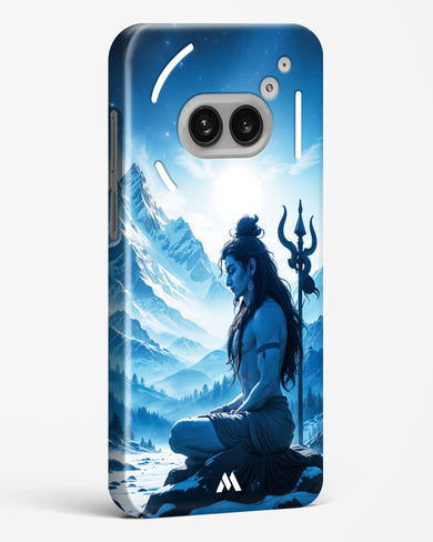 Meditating on Kailash Hard Case Phone Cover (Nothing)