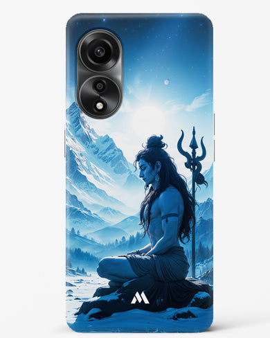 Meditating on Kailash Hard Case Phone Cover (Oppo)