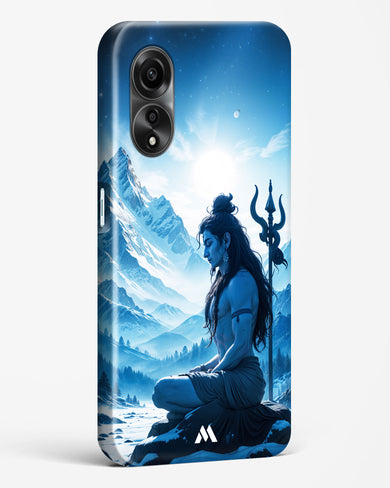 Meditating on Kailash Hard Case Phone Cover (Oppo)