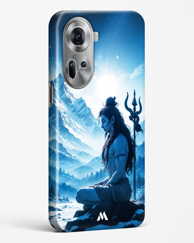 Meditating on Kailash Hard Case Phone Cover (Oppo)