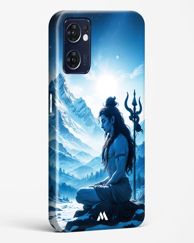 Meditating on Kailash Hard Case Phone Cover (Oppo)