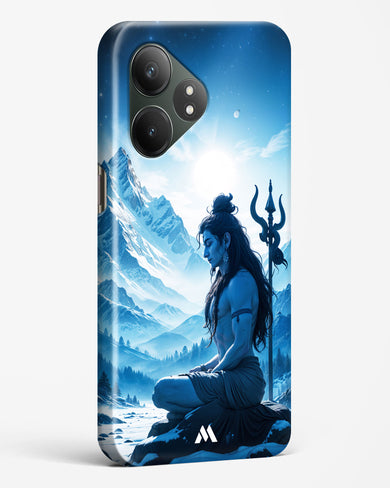Meditating on Kailash Hard Case Phone Cover (Realme)