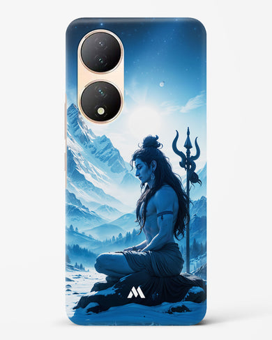 Meditating on Kailash Hard Case Phone Cover (Vivo)