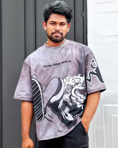 Sun God Nika Unisex Oversized-T-Shirt – Myxtur