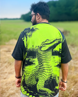 Swamp Monster Oversized-T-Shirt