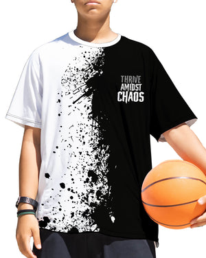 Thrive Amidst Chaos Oversized-T-Shirt