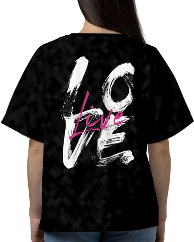 Live to Love Oversized-T-Shirt