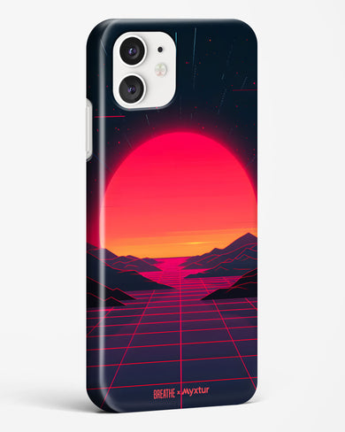 Synthwave Sunset [BREATHE] Hard Case Phone Cover (Apple)