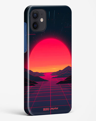 Synthwave Sunset [BREATHE] Hard Case Phone Cover (Apple)