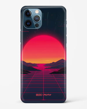 Synthwave Sunset [BREATHE] Hard Case Phone Cover (Apple)