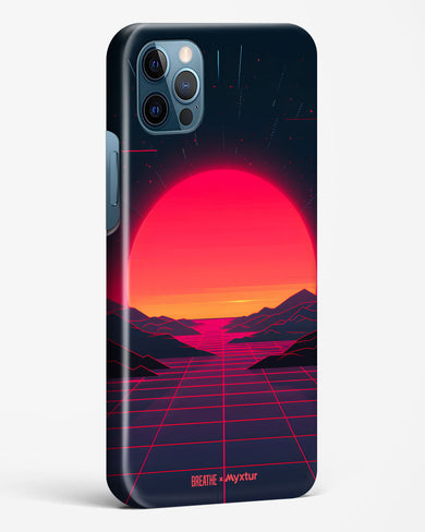 Synthwave Sunset [BREATHE] Hard Case Phone Cover (Apple)