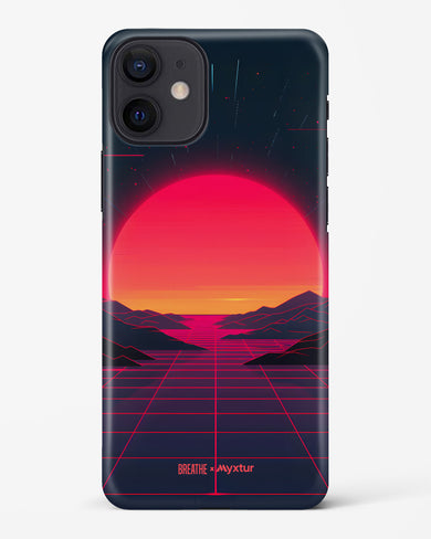 Synthwave Sunset [BREATHE] Hard Case Phone Cover (Apple)